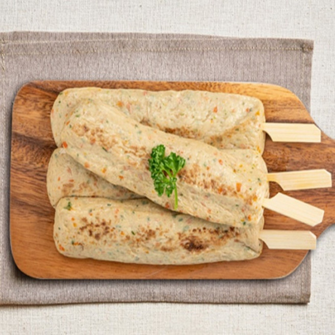 베지테리언 비건을 위한 채식 대체육 콩고기 비건 오뎅핫바 250g, 1개