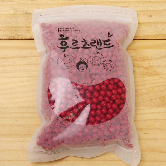 이홈베이킹 샤이니볼 케익장식 레드 소, 500g, 1개