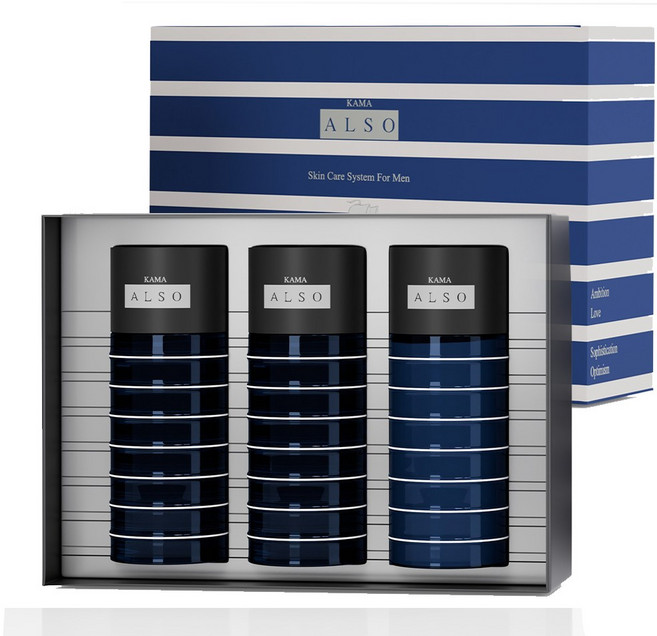 까마올소 남성 기초 3종세트: 스킨2개+로션 1개, 1세트