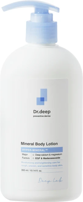 닥터딥 미네랄 EGF 수분 바디로션, 300ml, 1개 - 쿠팡