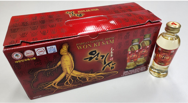 사랑주는쇼핑몰 제일종합식품 원기삼 120ml, 10개, 10개, 1개입