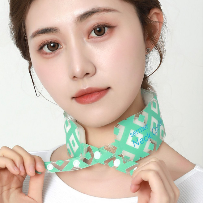 세르메르 대용량 18도 아이스쿨링 쿨스카프 넥쿨러 와이드, 프리사이즈, 1개