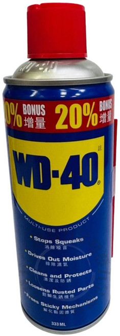 WD-40 除鏽潤滑油, 1個, 333ml