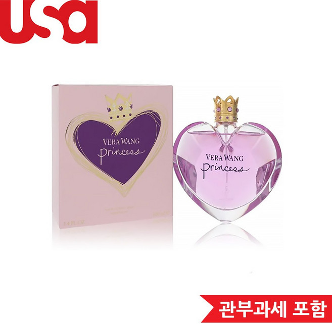 여성용 베라왕 프린세스 향수 오 드 뚜왈렛 스프레이, 1개