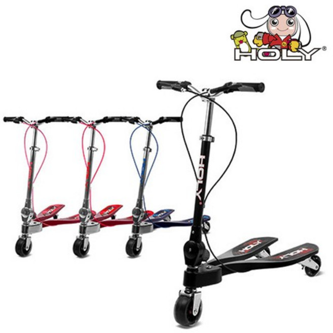 SB-2000 접이식 듀얼브레이크 세발킥보드 트라이더, 핑크, 1개, 핑크