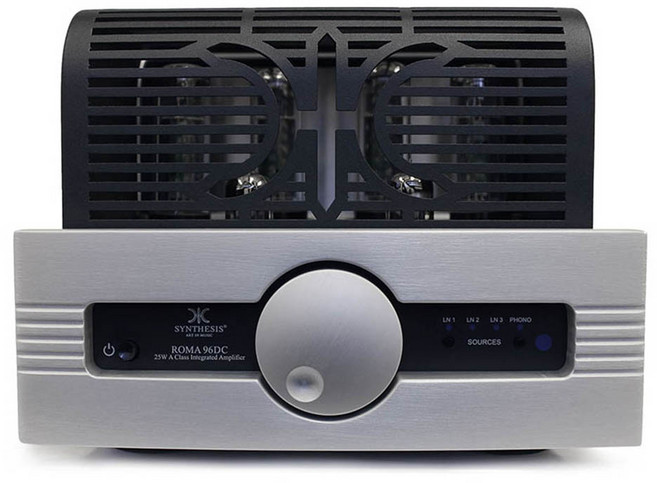 SYNTHESIS 真空管綜合擴大機 25W A類, ROMA 96DC, 拉絲銀