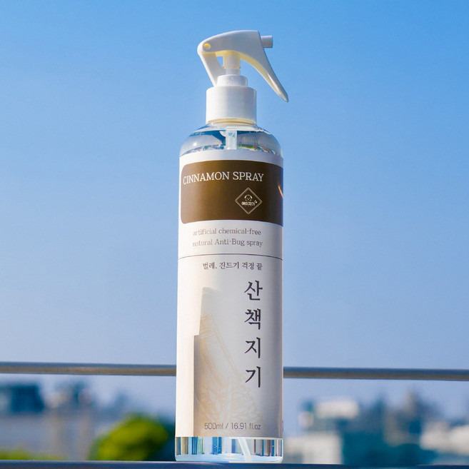 아띠지기 반려동물 천연 해충방지 스프레이 산책지기, 500ml, 1개