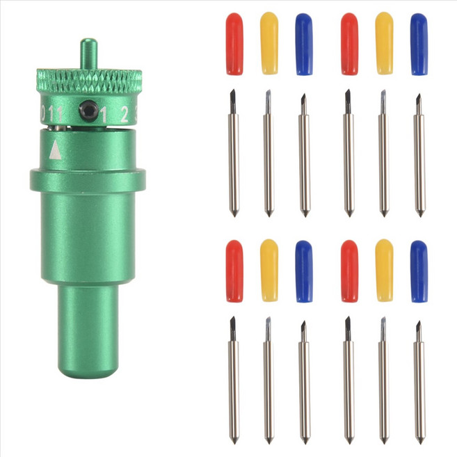 12pack 30 45 60도 컷 블레이드 플러스 블레이드 홀더 하우징 실루엣 카메오 4 카메오 4 플러스 카메오 4 프로, 1