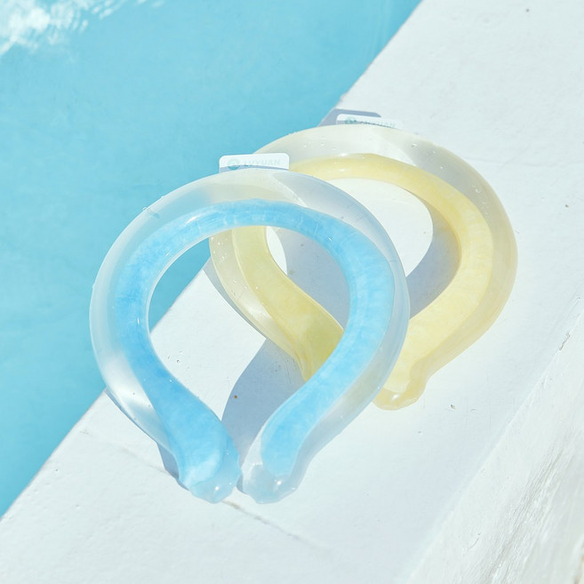 루앤 아이스볼 넥쿨러, 투명옐로우 18°C+28°C