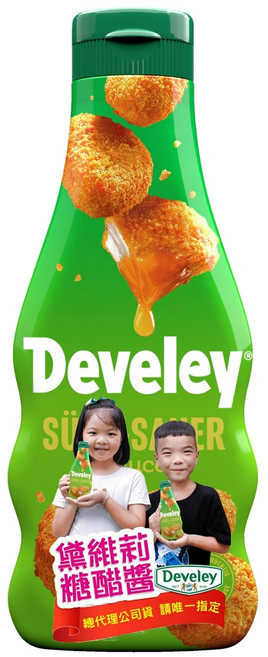 Develey 黛維莉 糖醋醬, 2個, 250ml