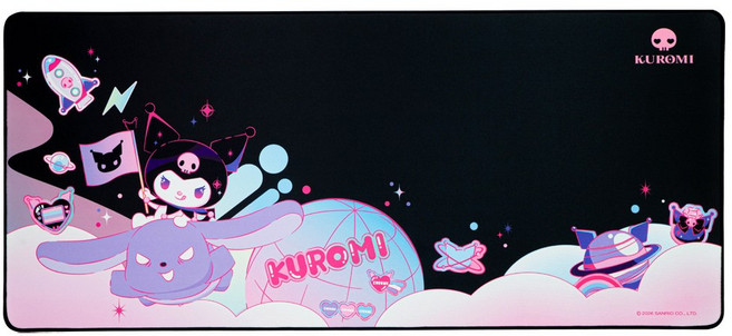 산리오캐릭터즈 마우스 장패드 귀여운 대형 데스크매트 900x400x4mm