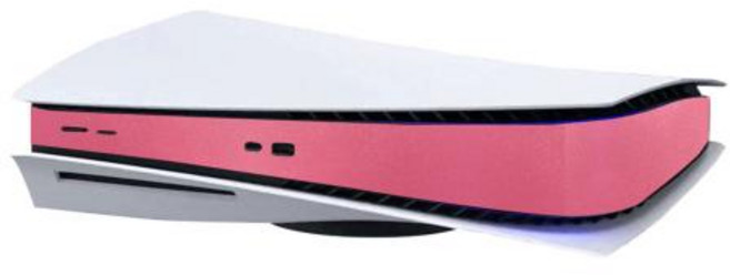 PS5 콘솔 커버 플레이스테이션 5 디스크 에디션 카본 섬유 스킨 스티커 호스트 센터 액세서리, [03] PS5 콘솔 커버 Matte Pink