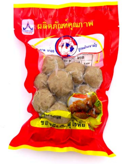태국소세지 룩신느아 소고기 수제미트볼 완자 beep meat ball 구구쯔, 270g, 3개
