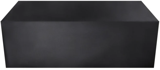 2색 파티오 완벽방수 커버 야외 정원 가구 비 눈 의자 소파 테이블, 180X120X74cm, 블랙