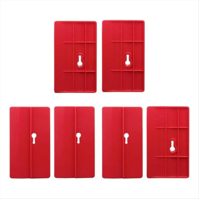 6pcs 건식 벽체 피팅 도구 석고 보드 고정 도구 포지셔닝 및 고정 고정 석고 보드 수정 석고 판