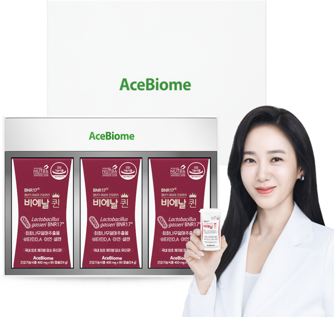 BNR17 [본사출고] 비에날퀸(3개월) 선물세트, 3박스, 60정