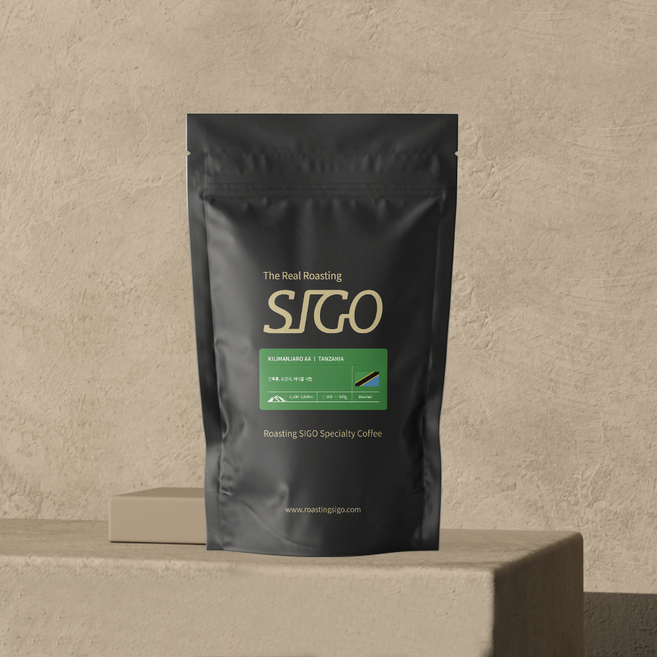 탄자니아 킬리만자로 AA, 500g, 2개