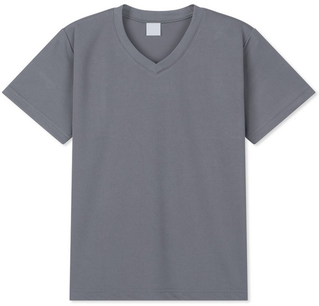 쿨론 브이넥 반팔티 남녀공용 기능성 단체티 유니폼 tnt187