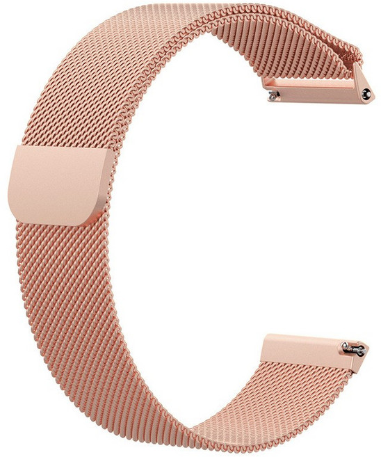 小米 Xiaomi Watch S2 22mm 米蘭尼斯磁吸金屬錶帶, 玫瑰金, 1個