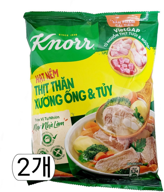 베트남 핫넴 투티 KNORR HAT NEM, 900g, 2개