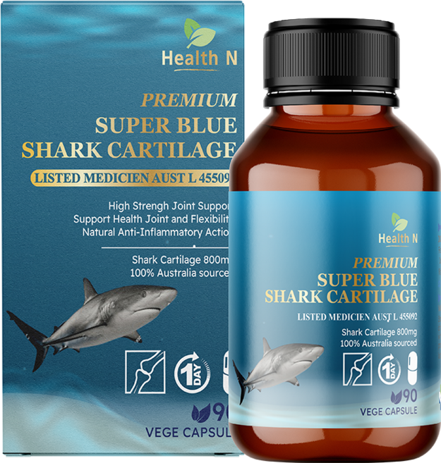 호공구 호주 헬스엔 프리미엄 슈퍼블루 상어연골 호주 청상어연골 고함량 800mg 90캡슐, 1개
