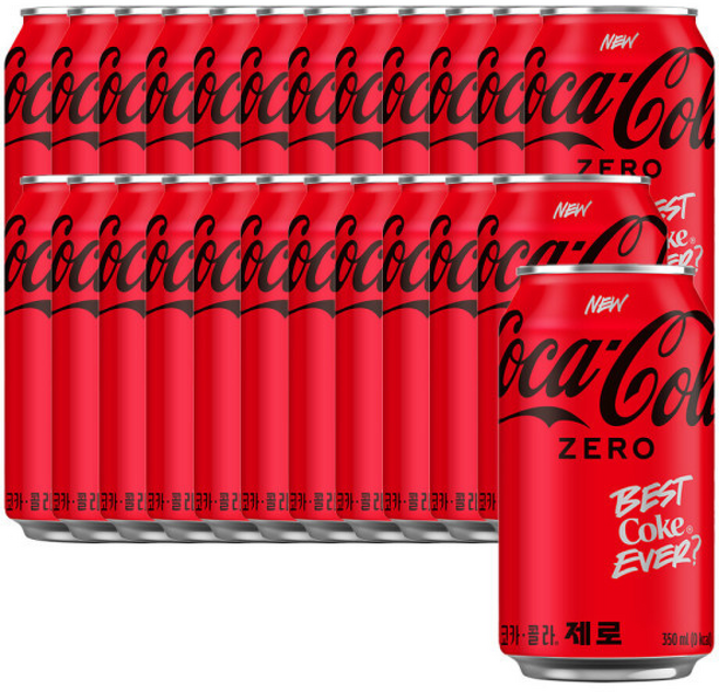 코카콜라제로, 1개, 350ml