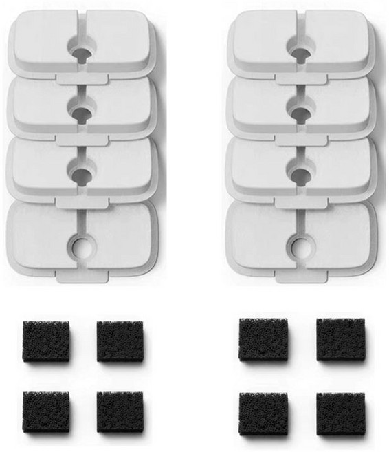 펫 정수기 깨끗하게 전용 헤이홈 음수대 필터 급수기 분수대 강아지 언제나, 1개