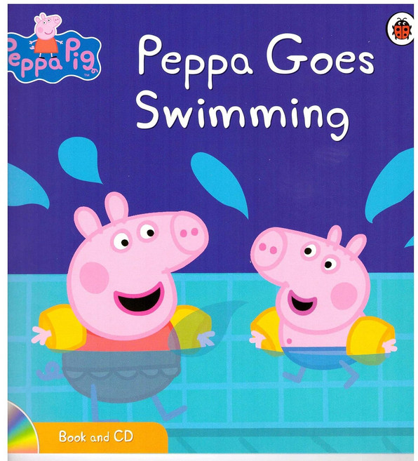 Peppa Pig: Peppa Goes Swimming (Book and CD)