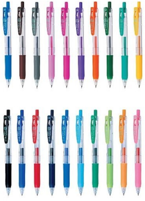 [예스24배송] ZEBRA 사라사 클립 중성펜 0.5mm SARASA CLIP, 블랙 BK