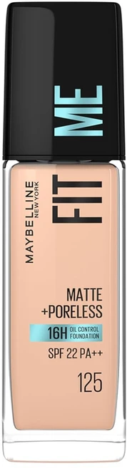 Maybelline Maybelline New York Fit Me Matte Liquid Foundation Shade, 35ml, Shade 125 Nude Beige, 1개 - 쿠팡