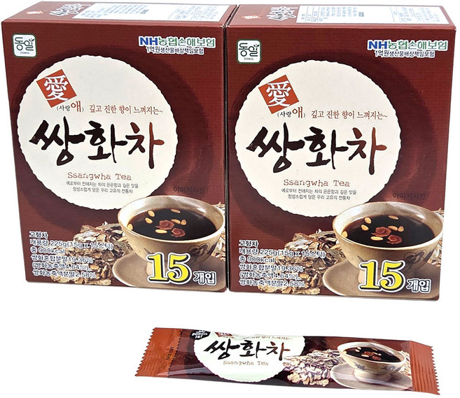 동일 (애) 쌍화차 스틱 225g, 15g, 2개, 15개입