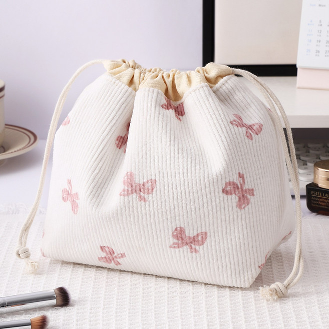 리소움 깔끔한정리 간편한 휴대 화장품 파우치