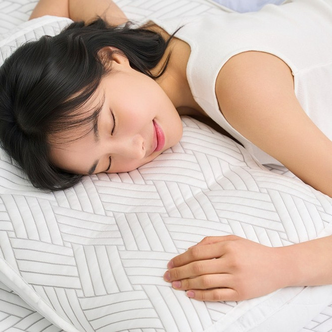 쿨메이트 밴드형 항균 베개 커버 60x40