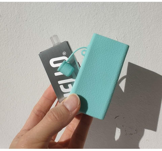 허니비 실리콘 케이스 젤로맥스 호환, 1개, 티파티블루 [JELLO MAX 호환]