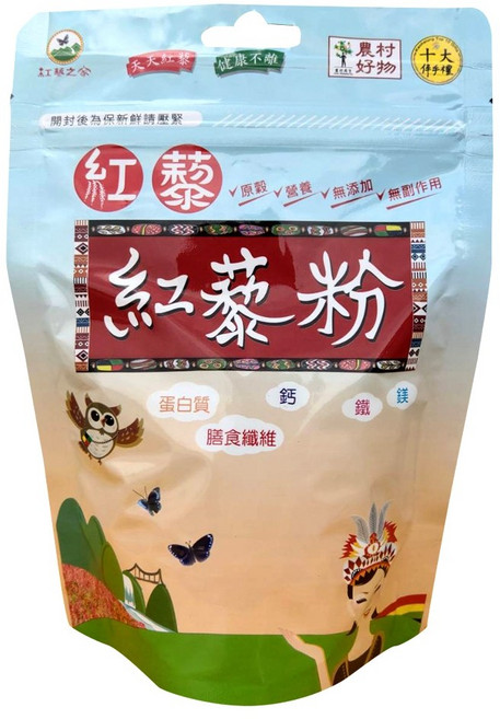紅藜之家 台灣紅藜粉 茂林紫斑蝶保護區嚴選 180克, 1個