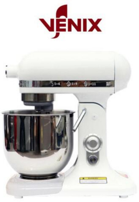 베닉스 반죽기 V 7500 7리터 버티컬 스탠드믹서 틸트헤드 V7500, V-7500 블루, 1개