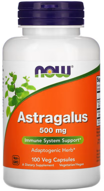 나우푸드 아스트라갈러스 500mg 캡슐, 100정, 1개