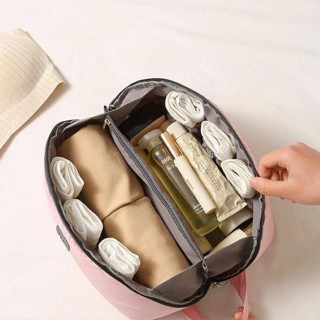 피어리빙 여행용 대용량 속옷 화장품 파우치