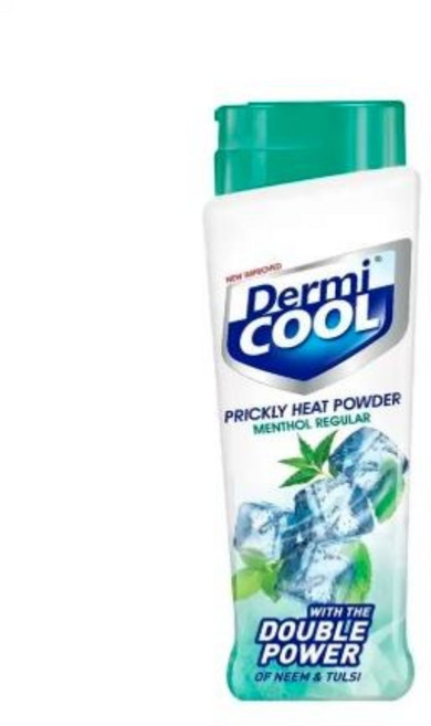 Dermi Cool Prickly Heat Powder Menthol Regular with Neem & Tulsi, 1개, 90g