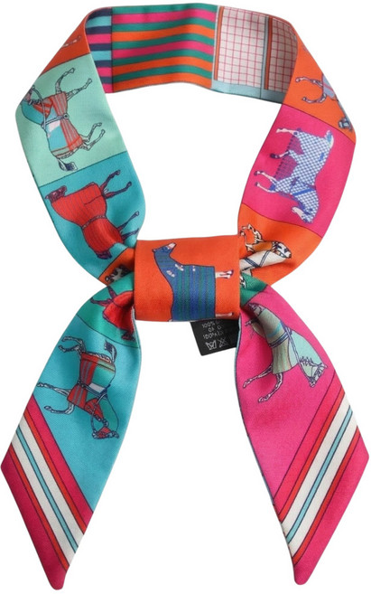 디아픽 스카프 쁘띠 타이 롱스카프