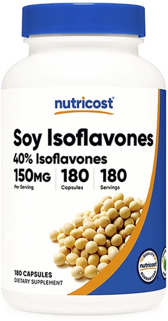 뉴트리코스트 소이 이소플라본 150mg 캡슐, 180정, 1개 - 쿠팡