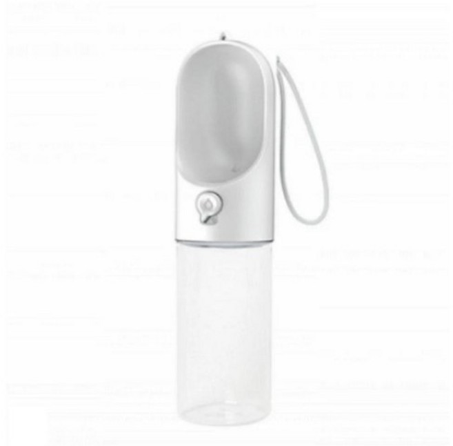 PETKIT佩奇寵物餵食飲水用品組 犬貓適用, 1個, 寵物外出淨水瓶- 400ml, 寵物外出淨水瓶- 400ml白