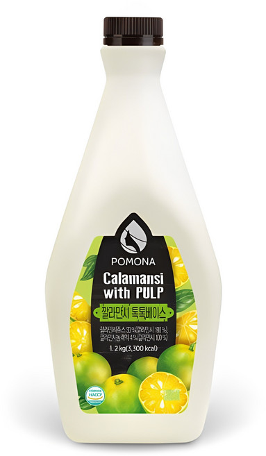 포모나 깔라만시 톡톡 농축베이스, 1개, 1.2kg
