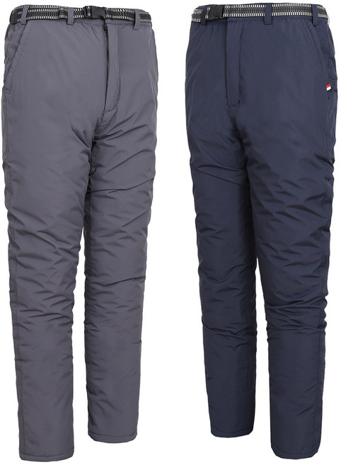 노블진 오토바이 방수 오토바이방한복 패딩 방한바지, 네이비