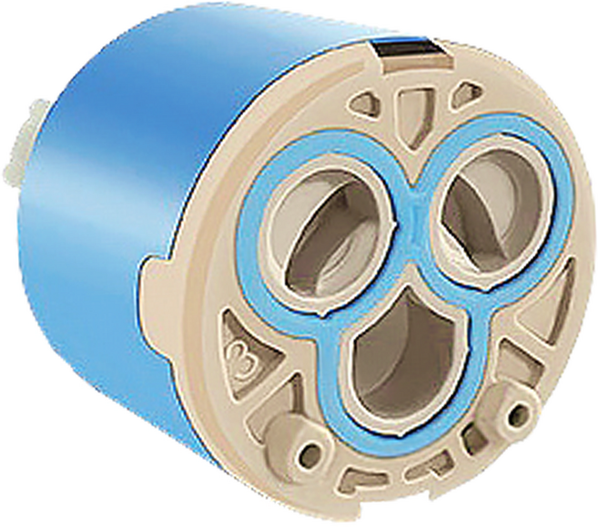 디피하우스 수전 카트리지 수도꼭지 누수 교체용, 스카이블루, 1개