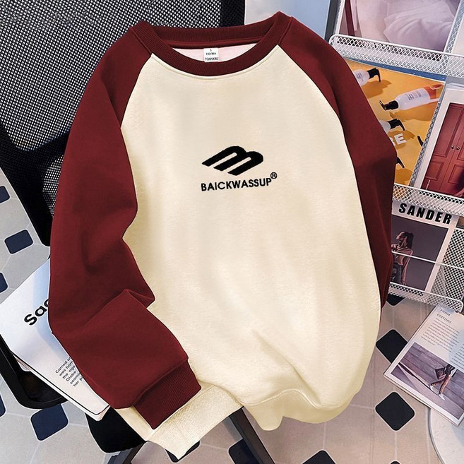 PETITBATH 남자 래글런 루즈핏 맨투맨 기본 캐주얼 데일리룩 JN121937