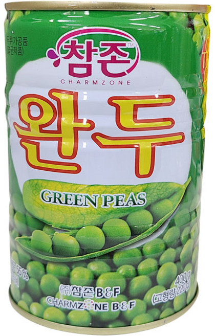 참존식품 참존 완두콩 400g, 1개