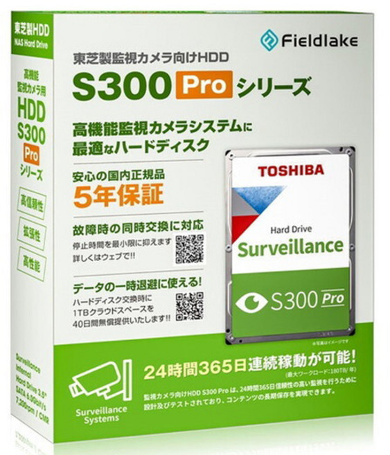 TOSHIBA 東芝 S300 Pro系列監控硬碟, MD10ADA400EV/JP, 4TB
