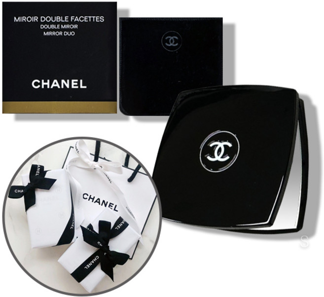 샤넬 미르와르 두블루 화세뜨 (샤넬 거울 ) 리본선물포장 +쇼핑백, 1개
