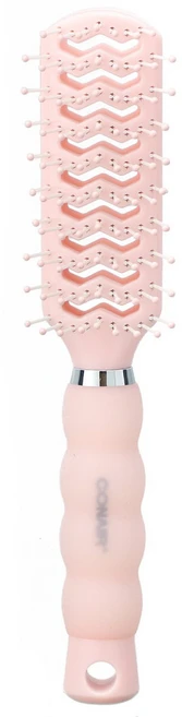 Conair Gel Grips 편안한 젤 핸들 드라이기 바람이 잘 통하는 스타일용 브러시 브러시 1개 - 쿠팡